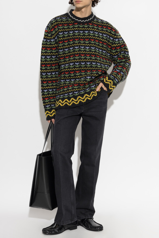 Marni Camisola de lã com decote redondo