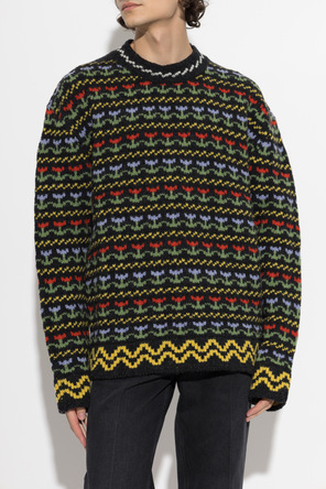 Marni Camisola de lã com decote redondo