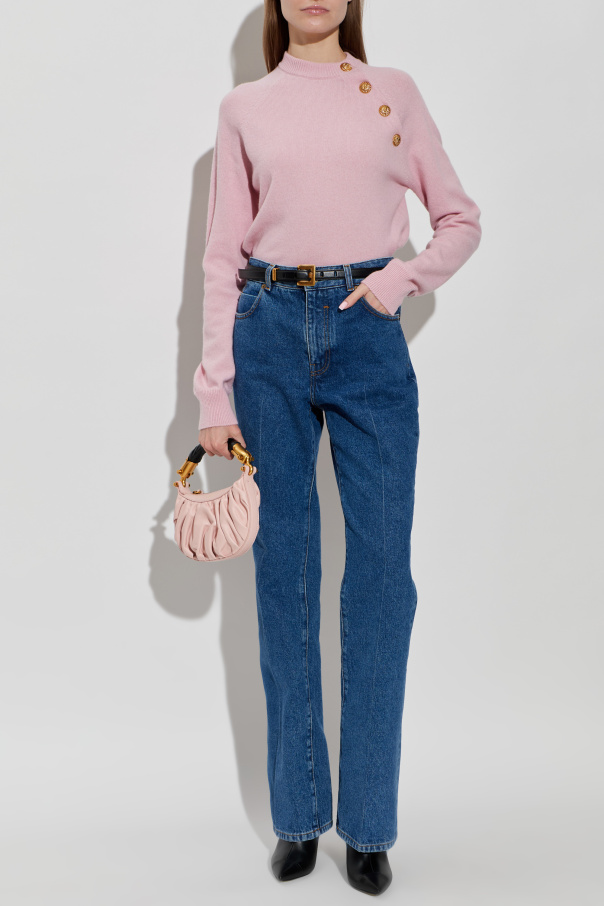 Balmain Pullover mit Rundhalsausschnitt