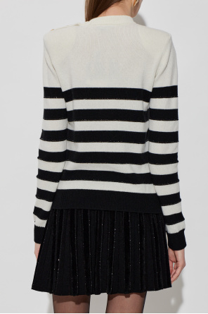Balmain Sweater with shimmering sequins