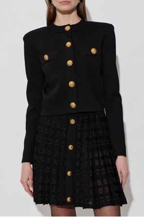 Balmain Kardigan z poduszkami