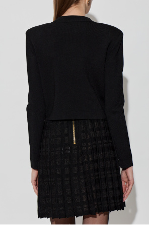 Balmain Kardigan z poduszkami