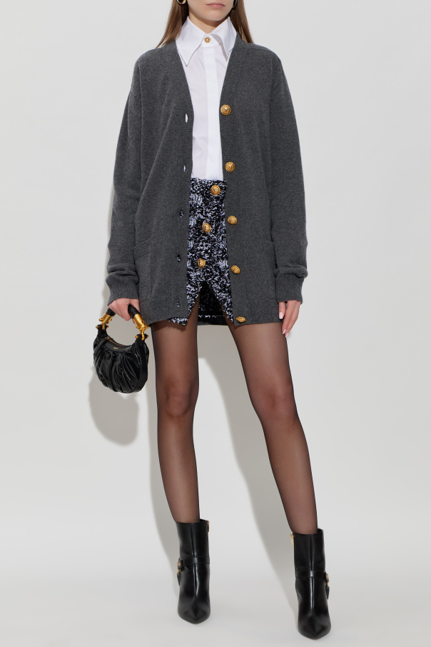 Balmain Loose-fit cardigan with pockets