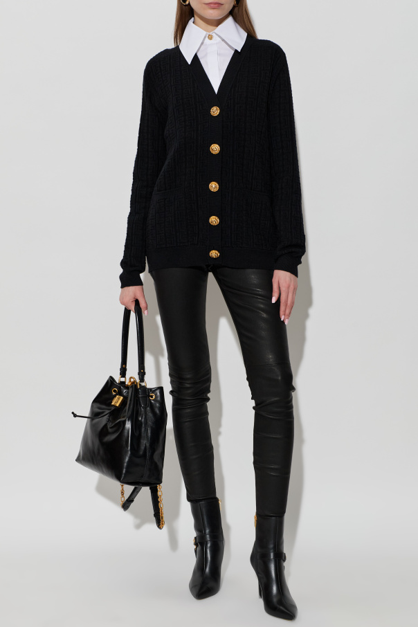 Balmain Cárdigan con bolsillos