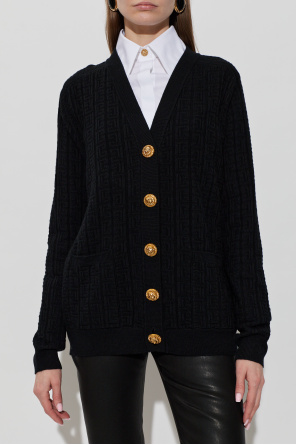 Balmain Cárdigan con bolsillos