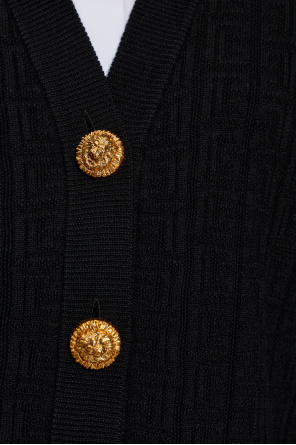Balmain Cárdigan con bolsillos