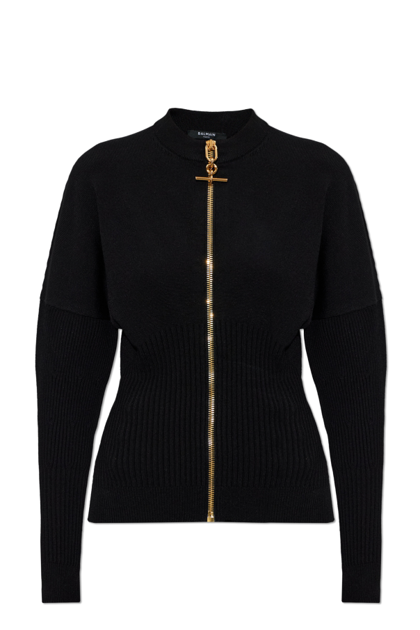 Waist-cinched cardigan od Balmain