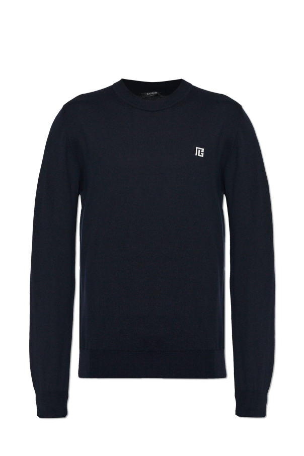 Sweater with logo od Balmain