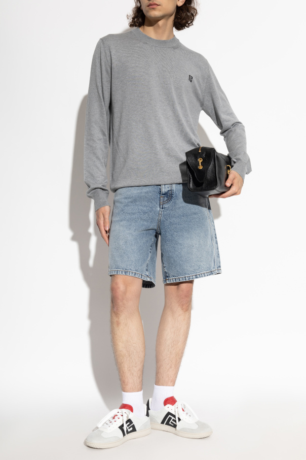 Balmain Sweater with a crew neck
