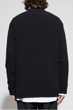 Balmain Cardigan with a shimmering applique