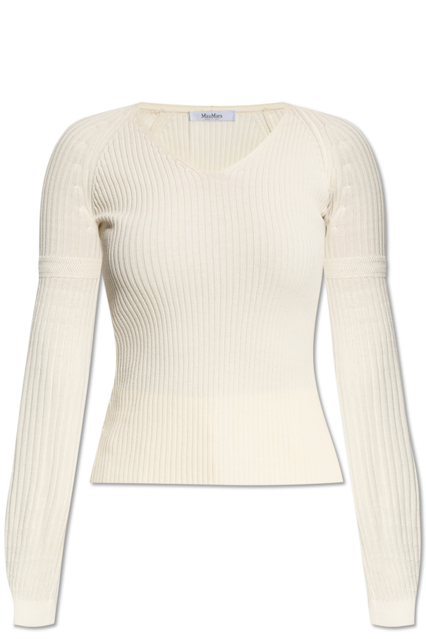 Max Mara Prążkowany sweter ‘Gioisa’