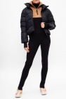 Reebok x Victoria Beckham BLACK Ribbed turtleneck sweater with logo