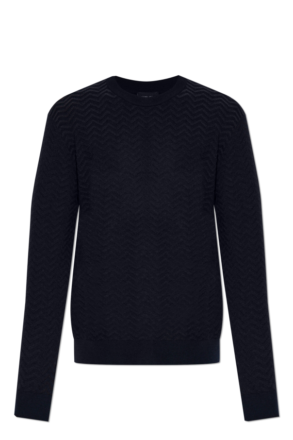 Sweater with pattern od Giorgio Armani