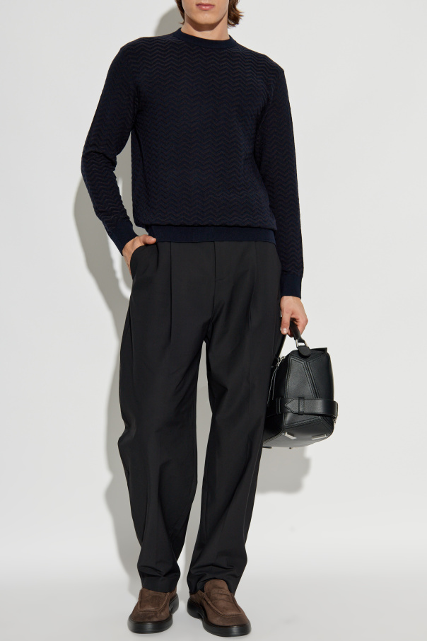 Giorgio Armani Suéter con estampado