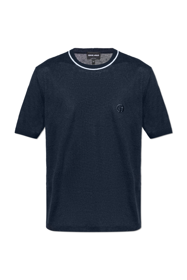 T-shirt with logo od Giorgio Armani