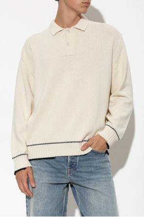 Golden Goose Poloshirt mit langen Ärmeln
