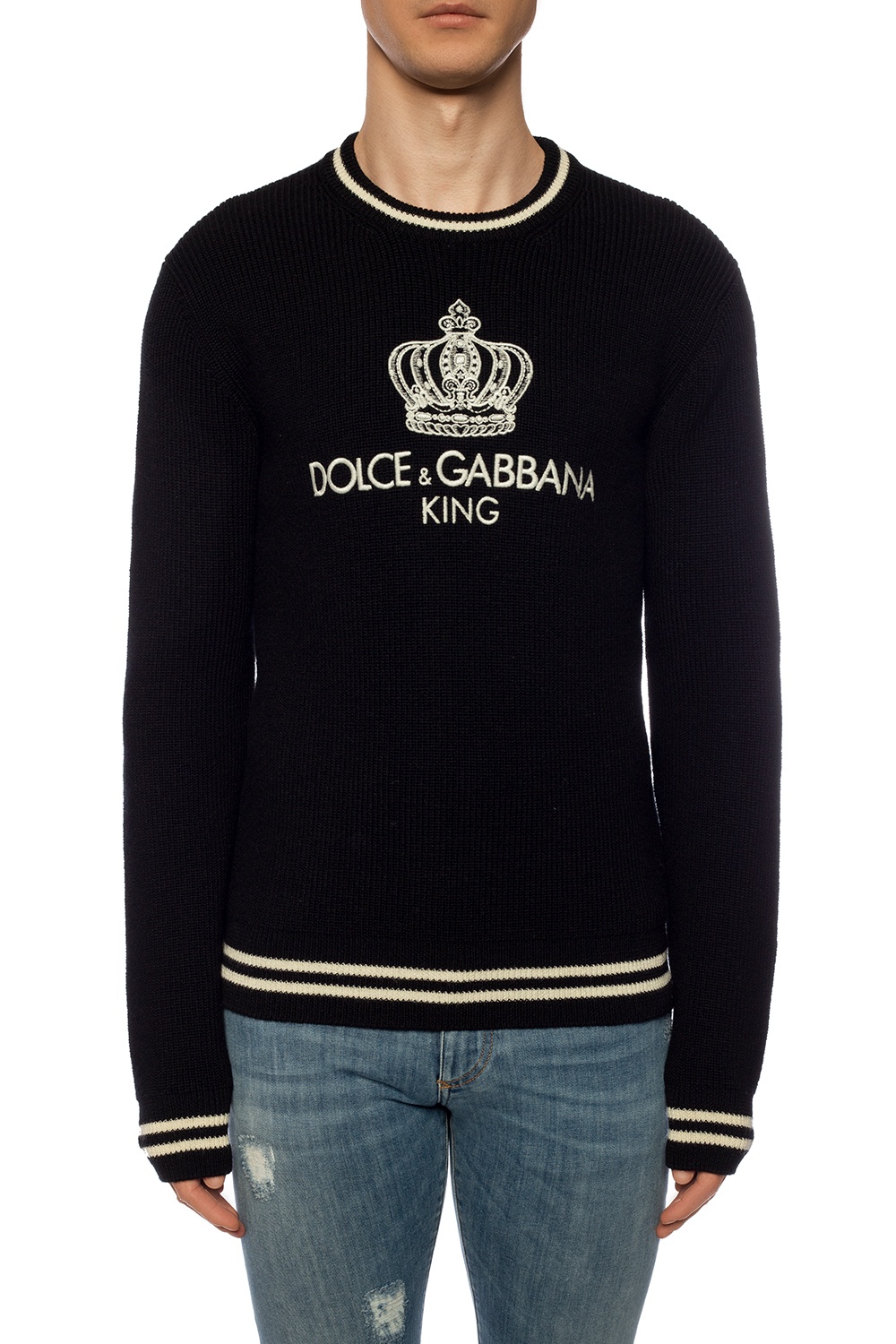 Dolce \u0026 Gabbana Sweater with logo | Men 