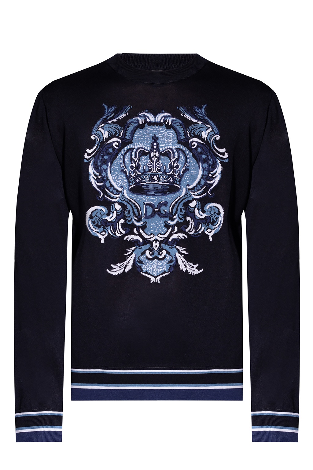 Navy blue Sweater with logo Dolce & Gabbana - Vitkac Germany