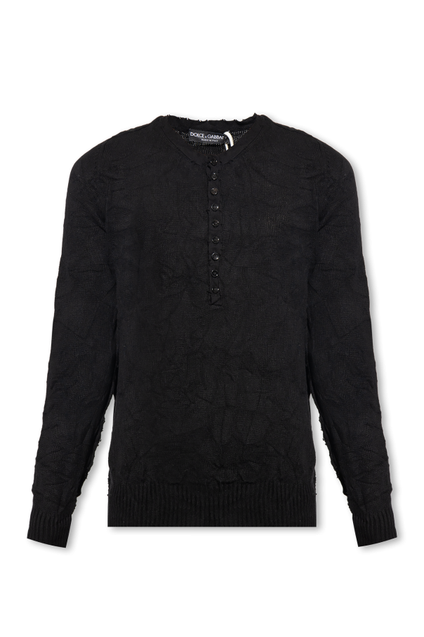dolce & gabbana wool long cardigan ‘RE-EDITION F/W 2023’ collection sweater