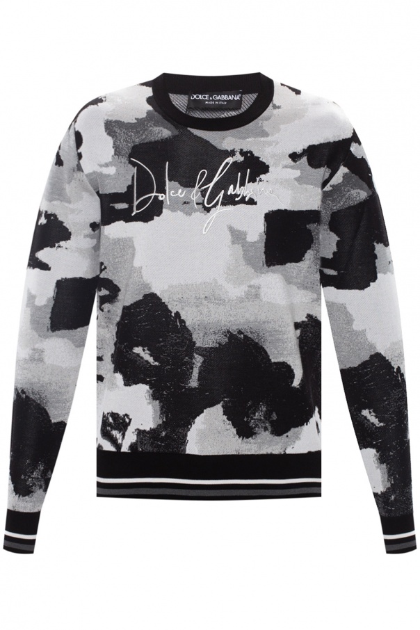 Dolce & Gabbana Sweater with logo | Men's Clothing | Vitkac