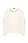 dolce gabbana lace insert jumper item Embellished sweater