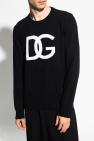 dolce & gabbana brown watch Sweater with logo