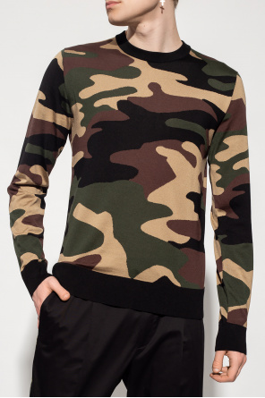 Dolce & Gabbana The ‘Reborn to Live’ collection camo sweater