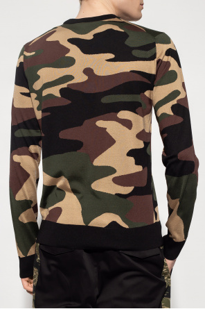 Dolce & Gabbana The ‘Reborn to Live’ collection camo sweater