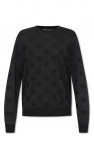 dolce watch & Gabbana Italia Poloshirt Weiß Silk sweater