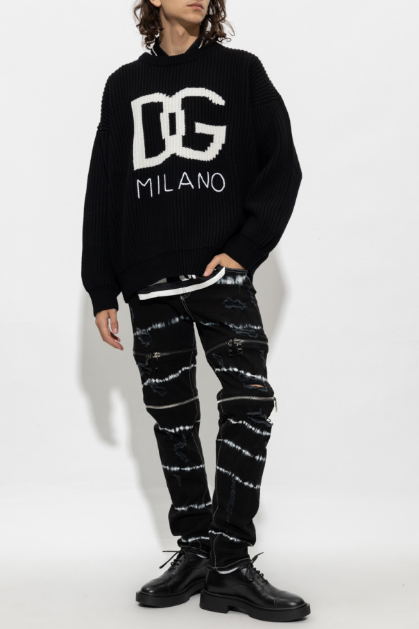 Dolce & Gabbana Cashmere sweater with logo