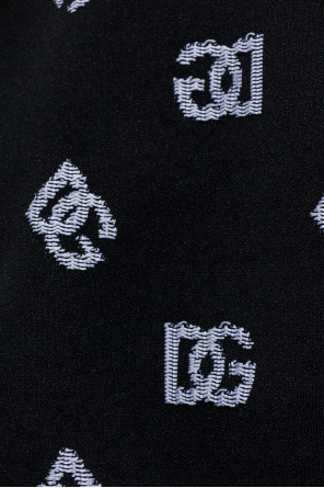 Dolce & Gabbana Verzierte Pumps aus Spitze Sweater with logo