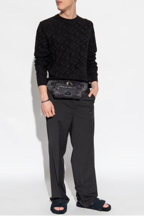 Silk sweater od Dolce full & Gabbana Open Back Black Dress