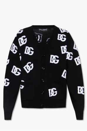 Dolce & Gabbana Kids embroidered-logo detail hooded jacket Blau