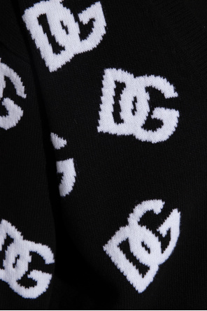 Dolce & Gabbana Wool cardigan with logo