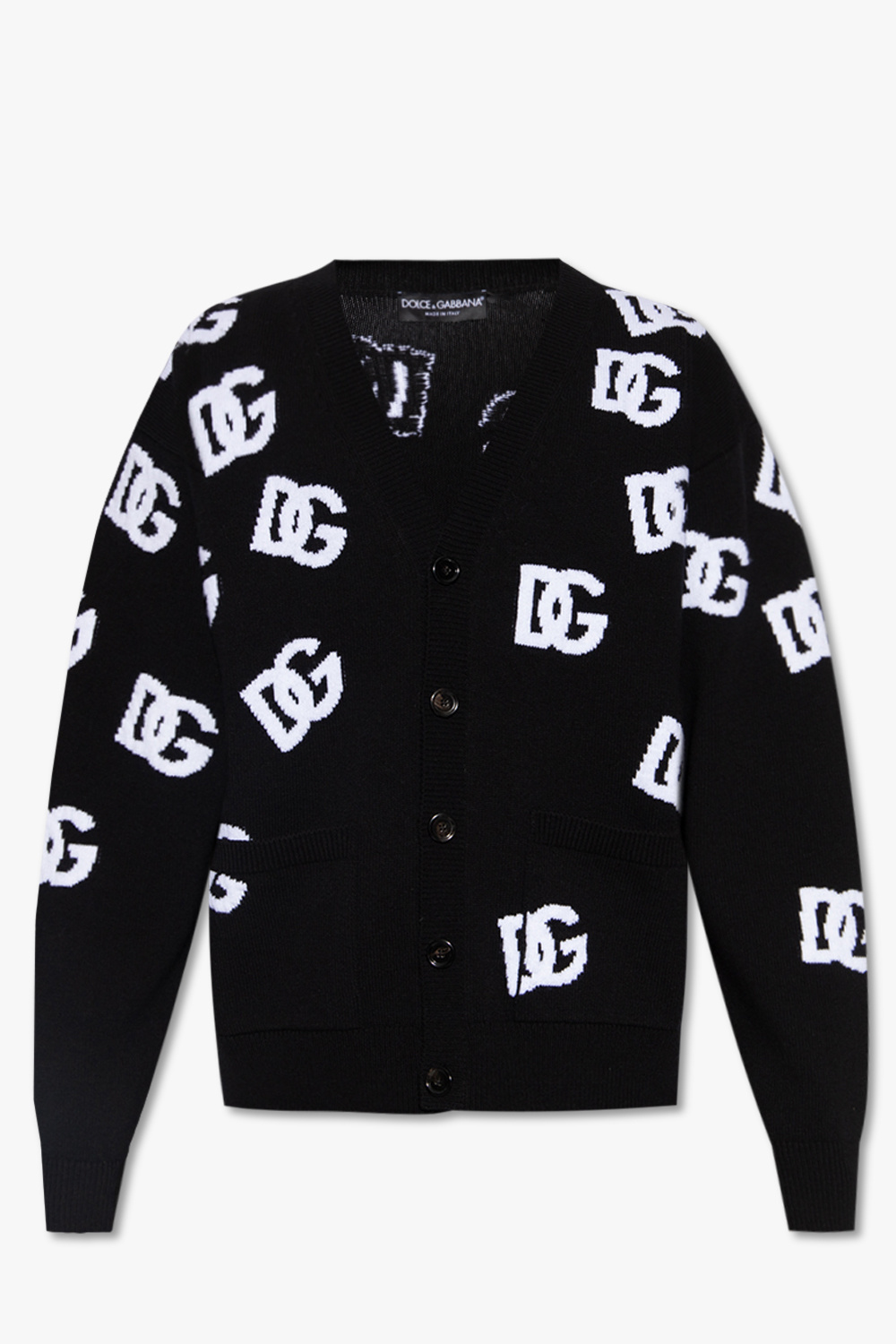 Dolce & Gabbana Wool cardigan with logo