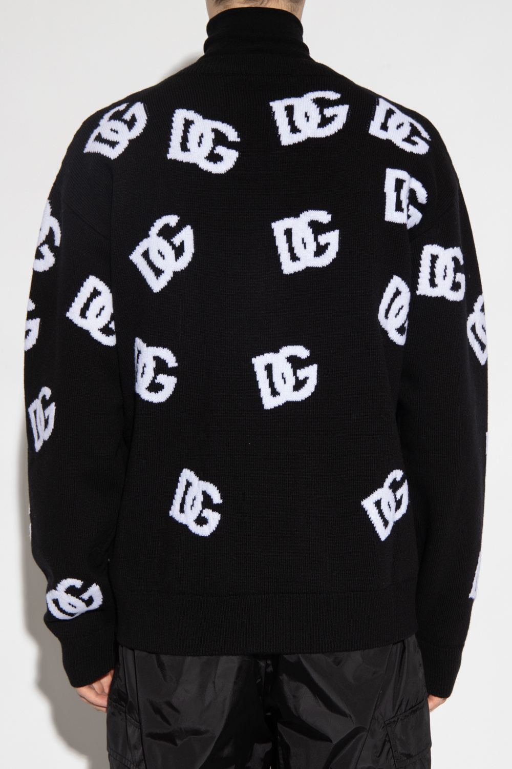 Dolce & Gabbana Wool cardigan with logo