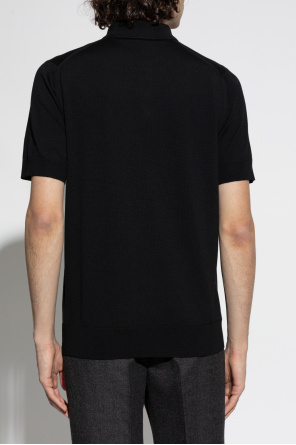 Dolce & Gabbana Polohemd mit Logo-Aufnäher