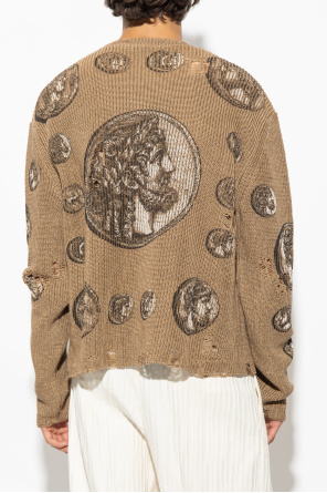 Dolce & Gabbana Sweter z efektem ‘vintage’