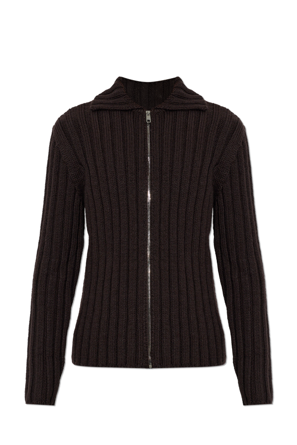 Dolce & Gabbana Cardigan din lână cu guler larg