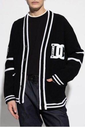 Dolce & Gabbana Wool cardigan with logo