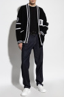 Dolce & Gabbana BLACK Wool cardigan with logo