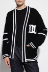 Dolce & Gabbana BLACK Wool cardigan with logo