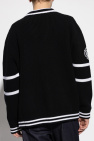 Dolce & Gabbana BLACK Wool cardigan with logo