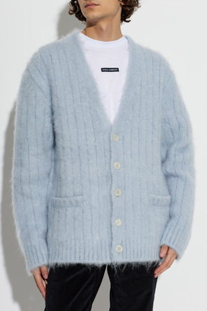 Dolce & Gabbana Wool Cardigan with Pockets
