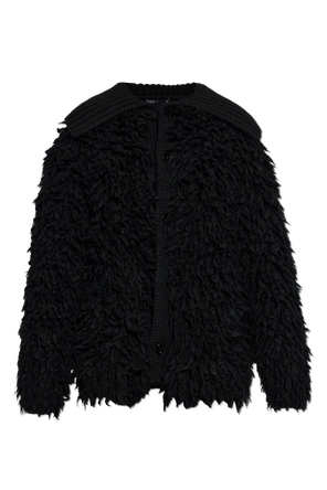 Cardigan cu guler larg