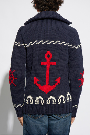 Dolce & Gabbana Turtleneck sweater with Marina motif