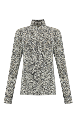 Jersey de lana de cuello alto