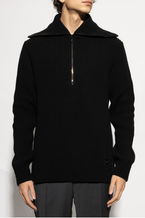 Dolce & Gabbana Wool sweater with wide collar