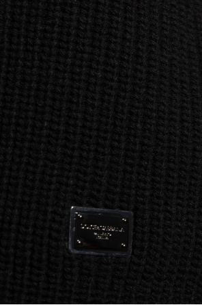 Dolce & Gabbana Wool sweater with wide collar