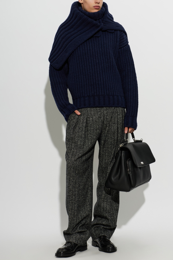 Dolce & Gabbana Wool Oversized Sweater